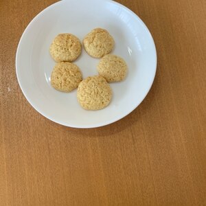 ＨＭで♪豆腐ときな粉のソフトクッキー